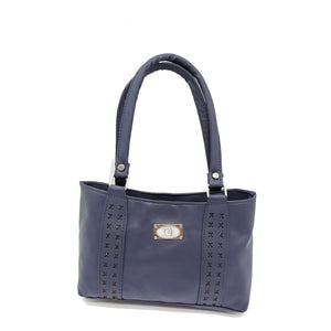 Women's Mini Handbag With X Cutwork Design - myStore20202019
