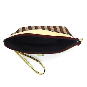 Women's Pouch With Double Colour Stone Fitting - myStore20202019