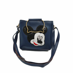 Women's Sling Bag Cat Handle With Cartoon Print - myStore20202019