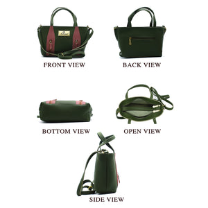 Women's Sling Bag Front Two Zip Design - myStore20202019
