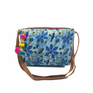 Women's Sling Bag Igat Material With Pendant Design - myStore20202019