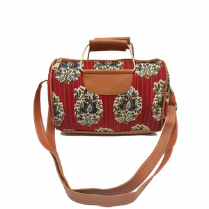 Women's Sling Bag Igat Material With Rexine Handle Design - myStore20202019