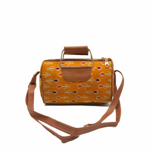 Women's Sling Bag Igat Material With Rexine Handle Design - myStore20202019