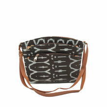 Load image into Gallery viewer, Women&#39;s Sling Bag Igat Material With Two Zip in Front - myStore20202019
