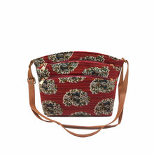 Load image into Gallery viewer, Women&#39;s Sling Bag Igat Material With Two Zip in Front - myStore20202019
