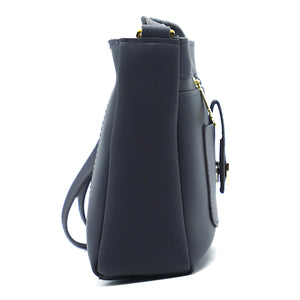 Women's Sling Bag With 2In1 Front Zip Buckle Stone Pocket - myStore20202019