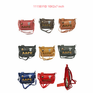 Women's Sling Bag With Aape Print in Front - myStore20202019