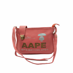 Women's Sling Bag With Aape Print in Front - myStore20202019