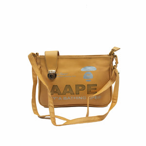 Women's Sling Bag With Aape Print in Front - myStore20202019