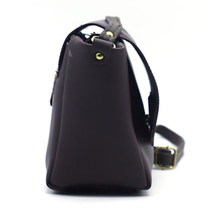 Women's Sling Bag With Artistic Embose And Three Partitions - myStore20202019