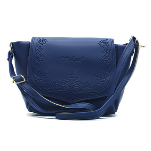 Women's Sling Bag With Artistic Embose And Three Partitions - myStore20202019