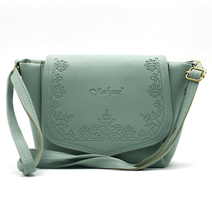 Women's Sling Bag With Artistic Embose And Three Partitions - myStore20202019