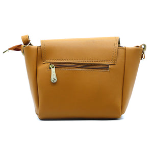 Women's Sling Bag With Artistic Embose And Three Partitions - myStore20202019