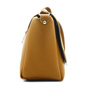 Women's Sling Bag With Artistic Embose And Three Partitions - myStore20202019