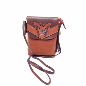 Women's Sling Bag With Diamond Butterfly Fitting - myStore20202019
