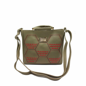 Women's Sling Bag With Five FootBall Embroidery in Front - myStore20202019