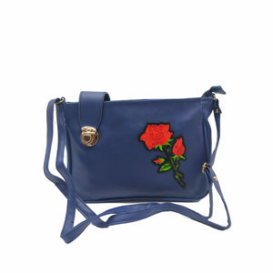 Women's Sling Bag With Rose in Front - myStore20202019