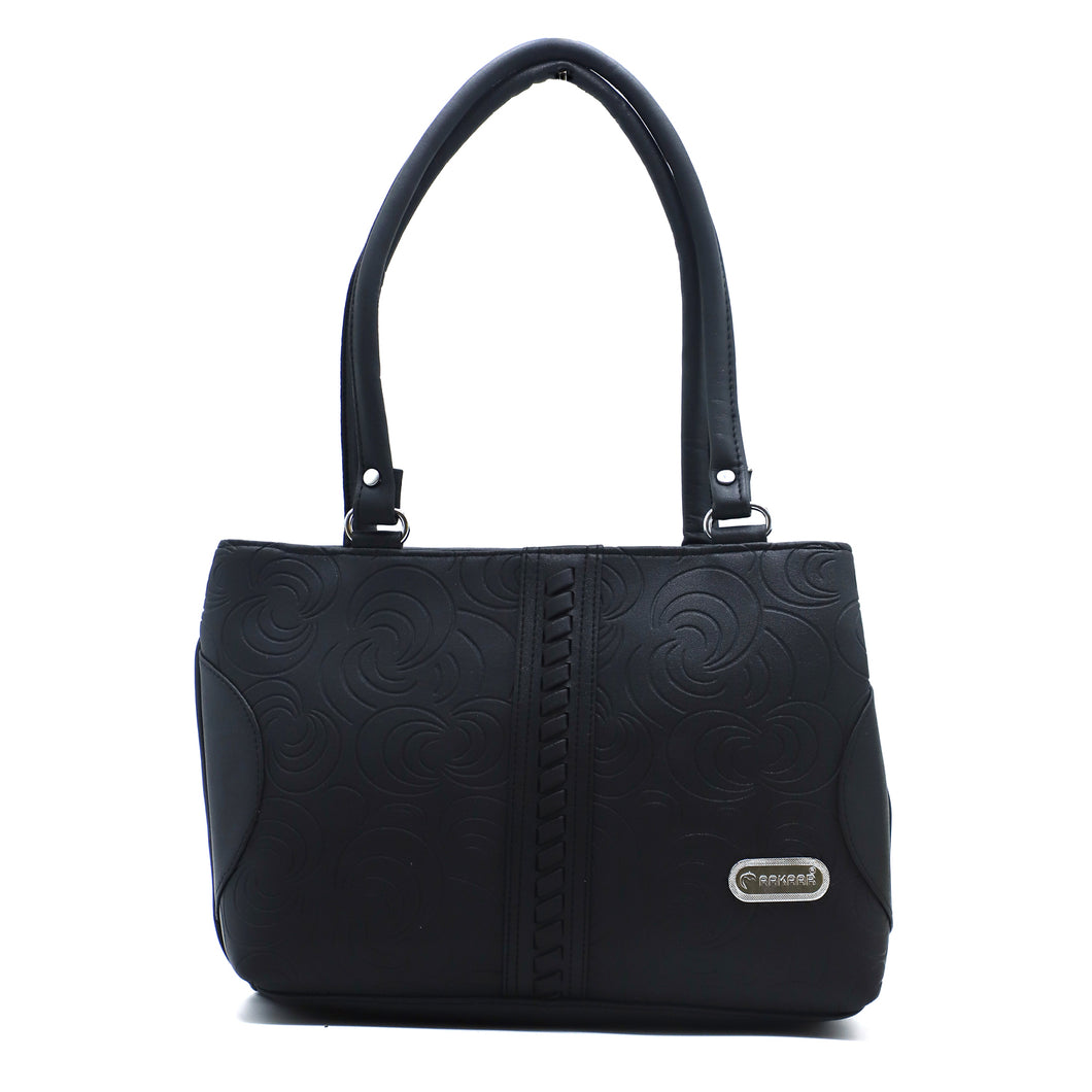 Women's Handbag With Half Moon Embose Design - myStore20202019