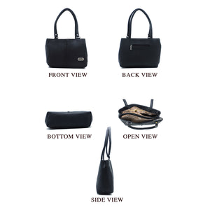 Women's Handbag With Half Moon Embose Design - myStore20202019