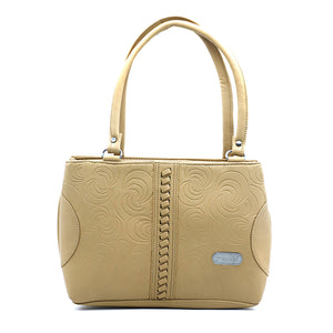 Women's Handbag With Half Moon Embose Design - myStore20202019
