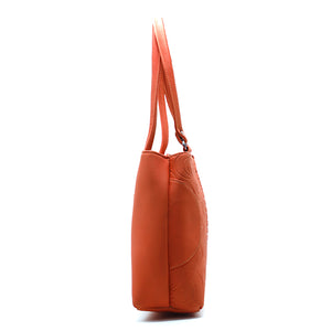 Women's Handbag With Half Moon Embose Design - myStore20202019