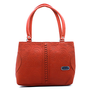 Women's Handbag With Half Moon Embose Design - myStore20202019