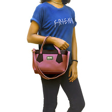 Load image into Gallery viewer, Womens Mini HandBag With Sling And Double Shade Look - myStore20202019
