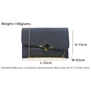 Women's Clutch With 2In1 Heart Shimmer Lock - myStore20202019